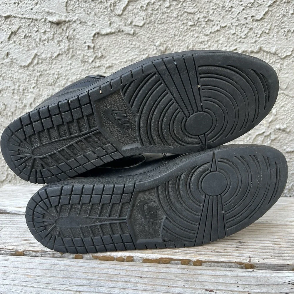 Air Jordan 1 Shoes Men Size 12 Low Triple Black 2022 553558-093